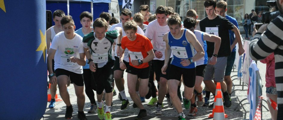 Studenti Gymnázia Trutnov na Juniorském maratonu 2016