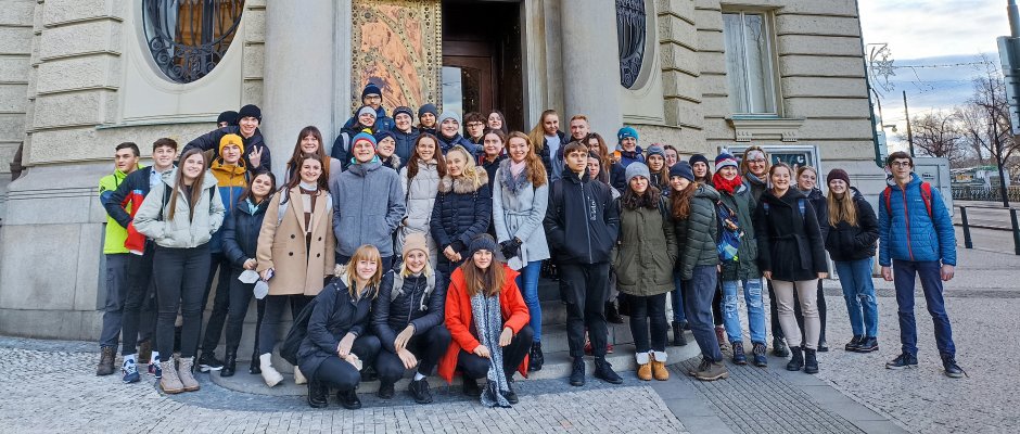 Vánoční Praha bez adventních trhů, zato s návštěvou Goethe Institutu a procházkou po Královské cestě