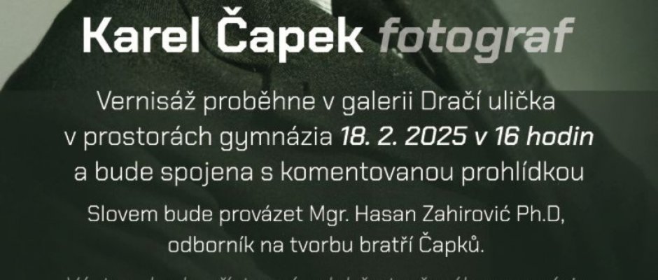 Vernisáž výstavy "Karel Čapek fotograf"